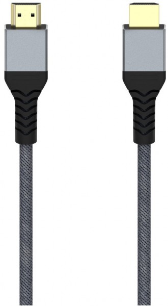 Ultra High Speed HDMI-Kabel (2m) grau/schwarz