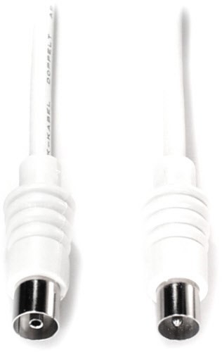 HFA 2 >90dB, 2,5m Antennenkabel weiß