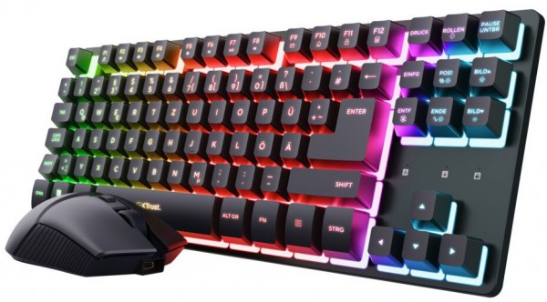 GXT 832 Thado TKL (DE) Kabelloses Tastatur-Set schwarz