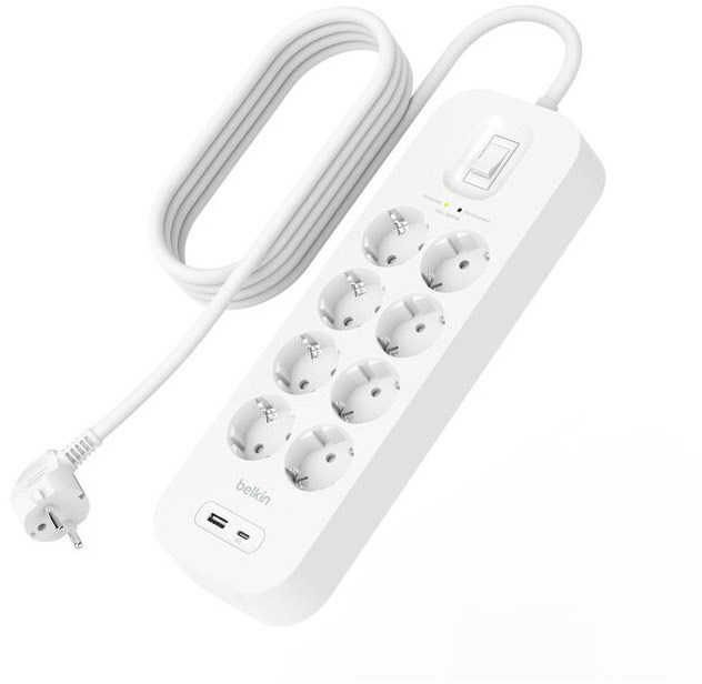 USB-C Steckdosenleiste 6-fach