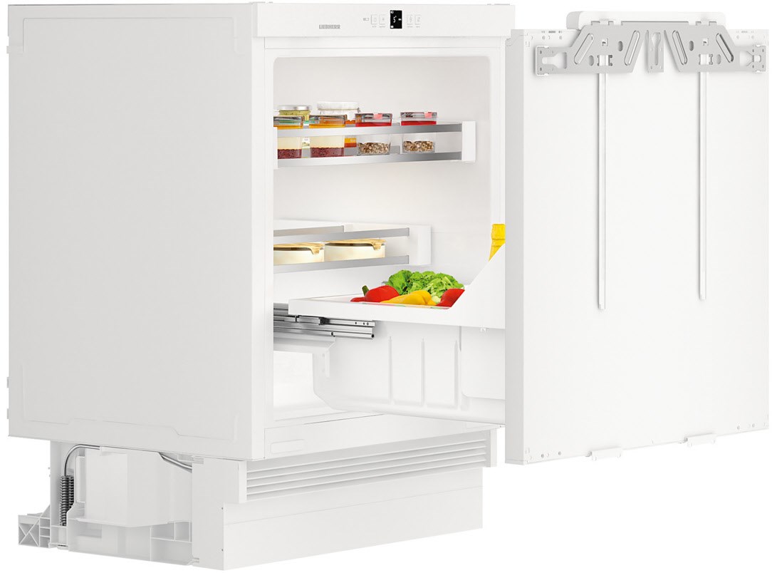UIKo 1550-26 Unterbau-Kühlschrank weiß / E