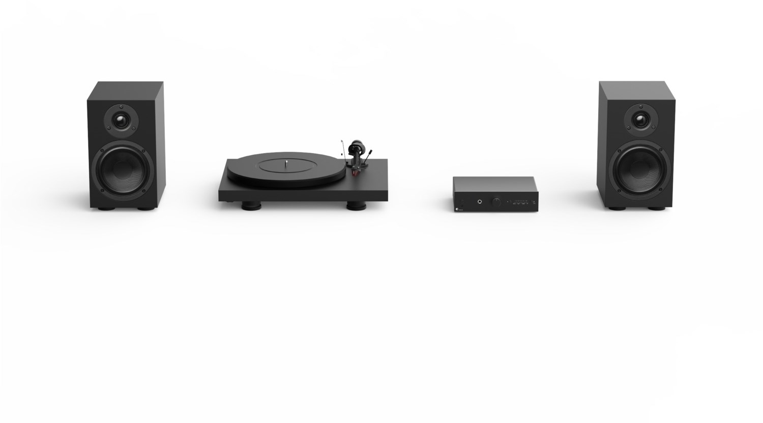 Colourful Audio System Hifi-System satin schwarz