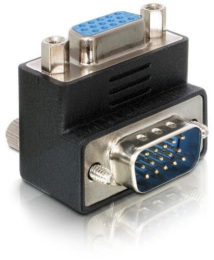 VGA Stecker > Buchse 90° gewinkelt