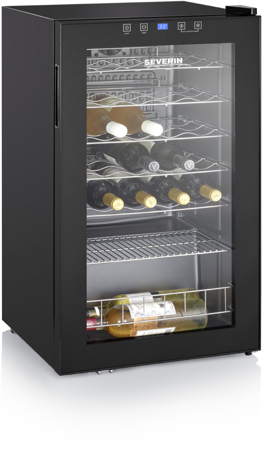 Severin WKS 8908 Weinklimaschrank schwarz