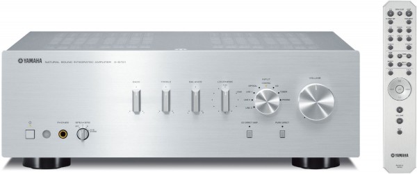A-S 701 Vollverstärker Stereo silber