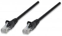 Patchkabel RJ45 U/UTP Cat6 (15m) Hebelschutz schwarz