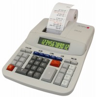 CPD 512 Tischrechner mit Drucker weiß