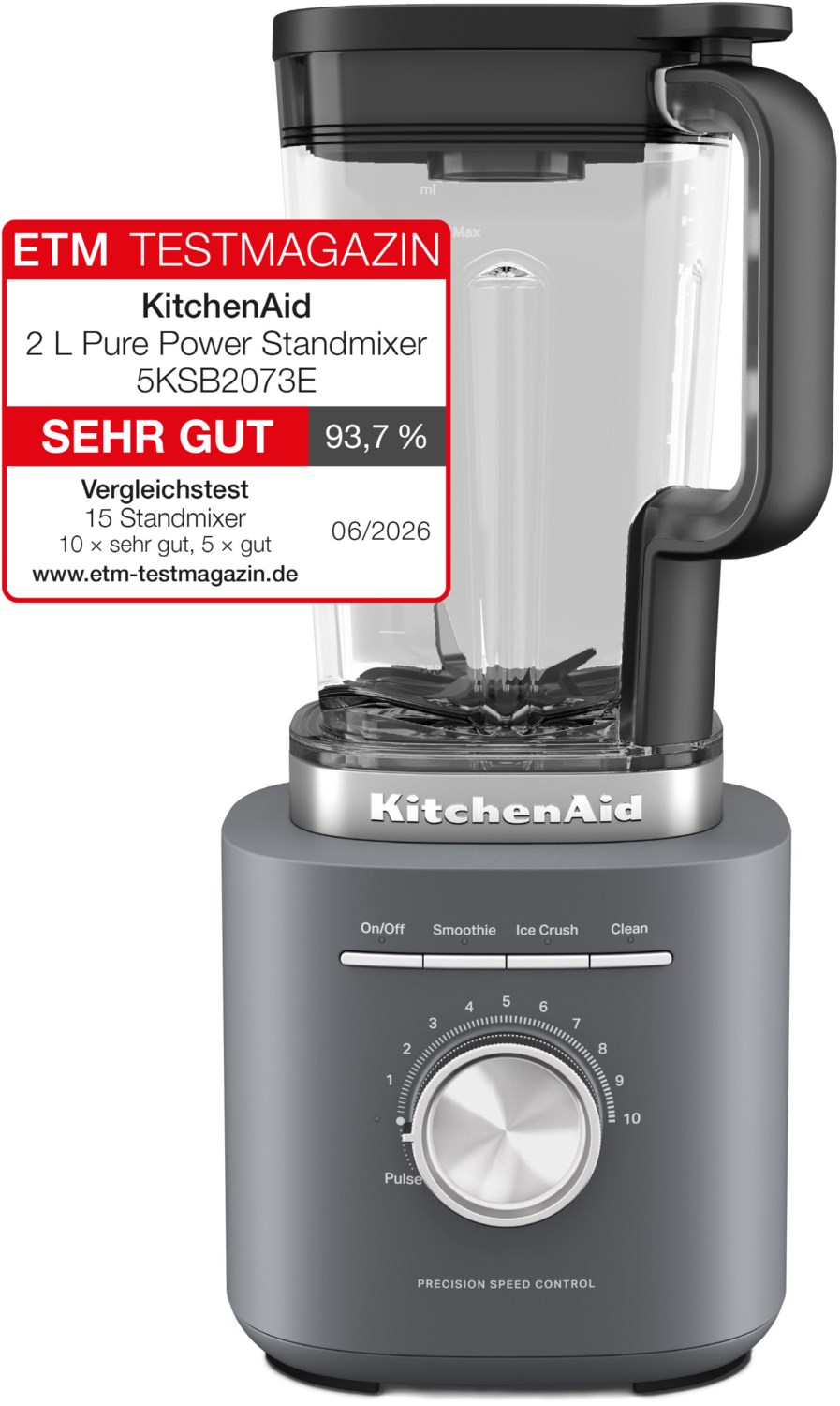 Image of 5KSB2073EDG Pure Power Standmixer dunkelgrau