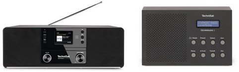 DigitRadio 370 CD BT CD/Radio-System + TechniRadio 3 (schwarz) schwarz