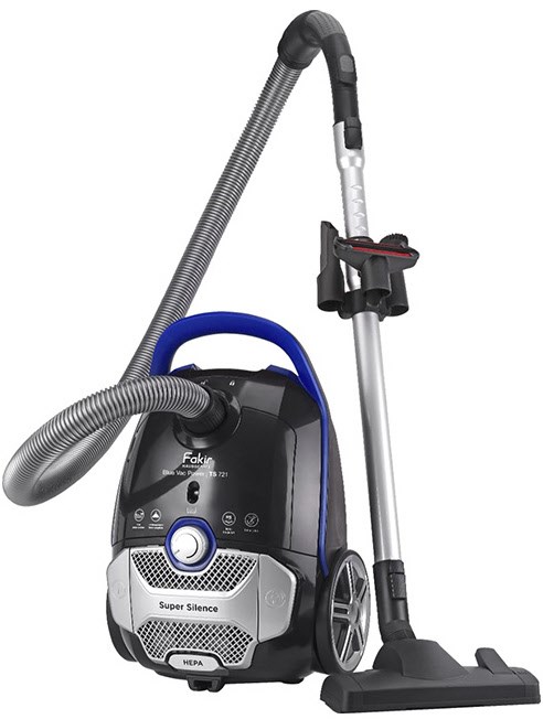 Image of Blue Vac Power Bodenstaubsauger schwarz/blau