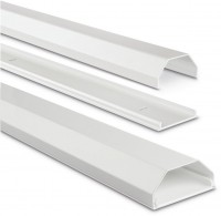 Alu-Kabelkanal eckig 110/5/2,6cm weiss
