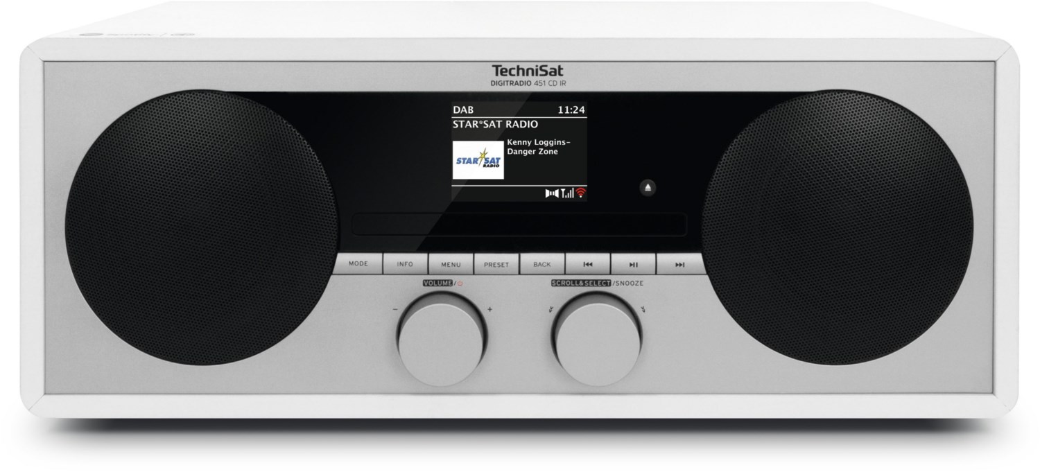 Image of DigitRadio 451 CD IR CD/Radio-System weiß