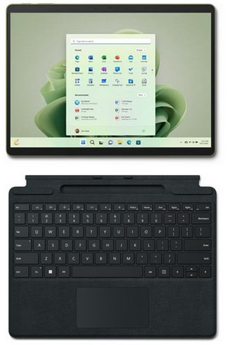 Microsoft Surface Pro 9 (i5/256GB) Tablet wald inkl. Surface Pro Signature  Keyboard | EURONICS