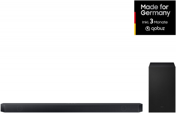 HW-Q610GH Soundbar + Subwoofer titan schwarz