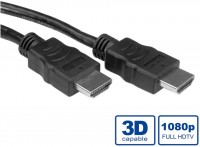 HDMI High Speed Kabel (3 m) schwarz mit Ethernet