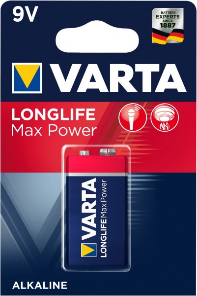 Max Tech 9V 1er Blister Batterie