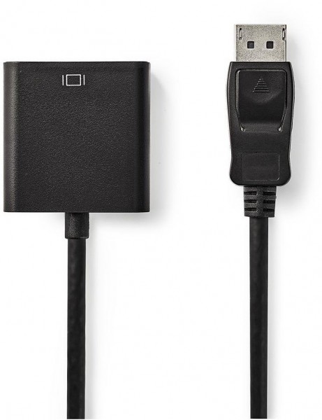 CCGB37250BK02 DP-Kabel (0,2m) schwarz DP-Stecker>DVI-D 24+1 Buchse