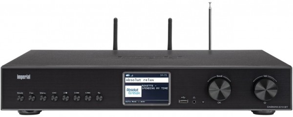 DABMAN i510 BT Internetradio schwarz