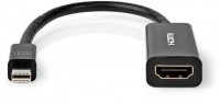 CCGT37650BK02 Mini DP > HDMI (0,2m) Stecker > Buchse schwarz