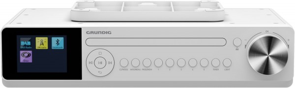 DKR 2000 BT DAB+ CD/Radio-System weiß