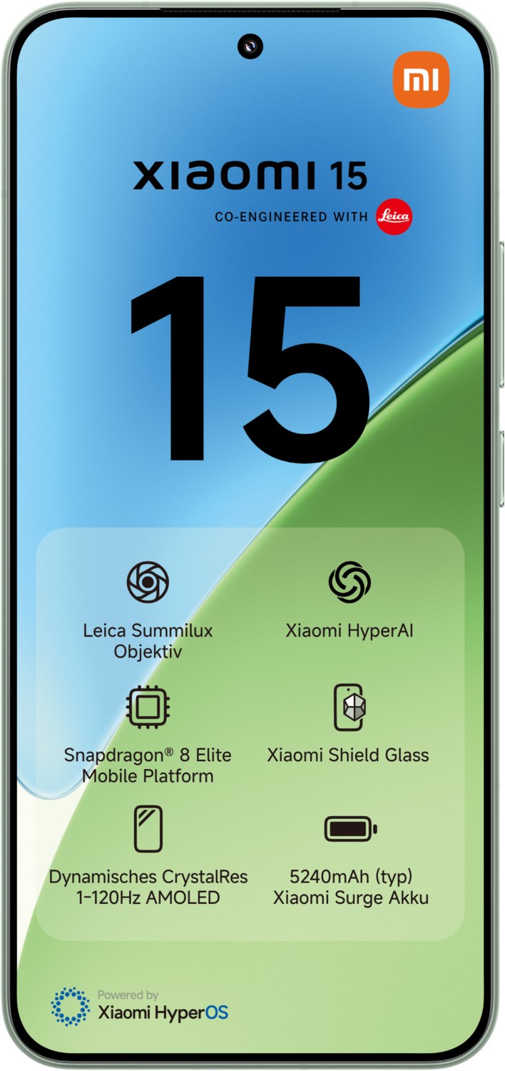 Image of 15 (12GB+512GB) Smartphone grün
