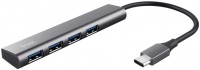 Halyx 4 Port USB-C 3.2 Gen 1 Hub grau