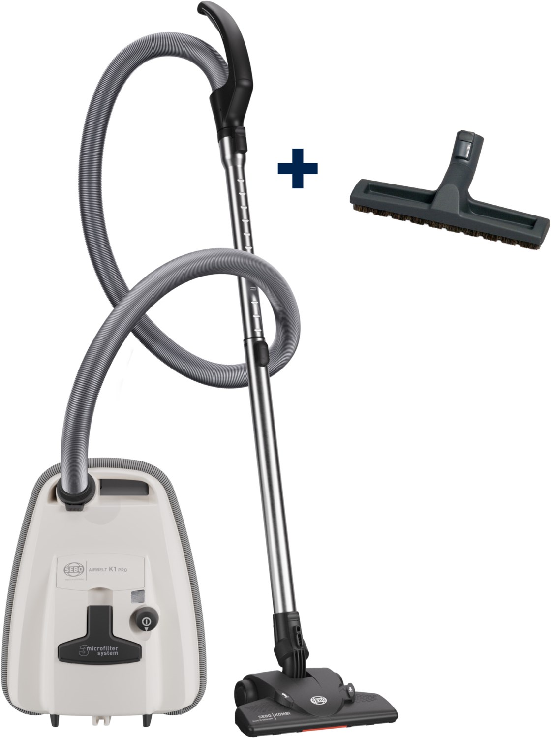 Airbelt K1 Pro Bodenstaubsauger reinweiß