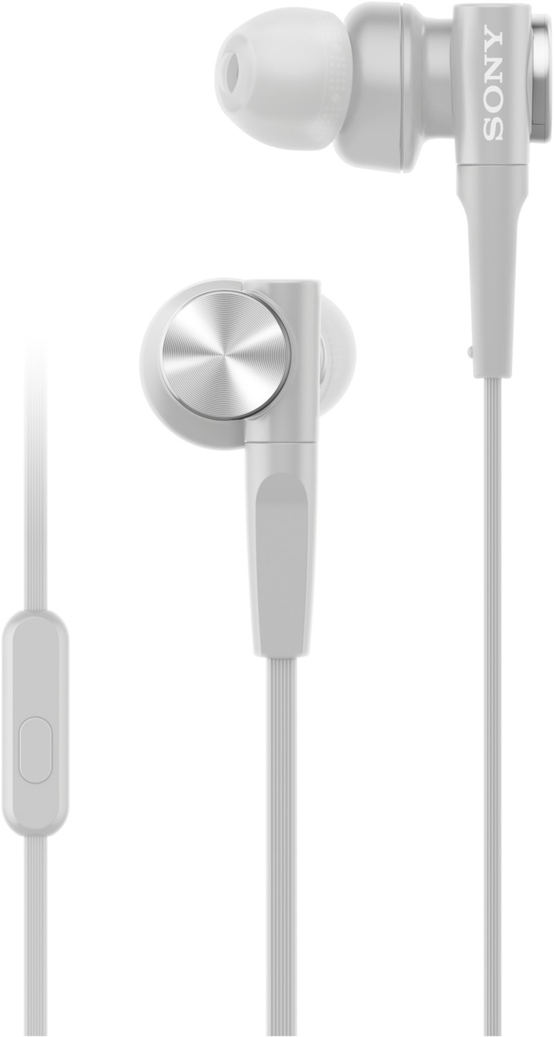 MDR-XB55AP In-Ear-Kopfhörer mit Kabel weiß