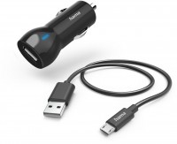 Kfz-Ladeset Micro-USB (12W) schwarz