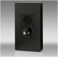 WS 1445 /Stück On Wall Lautsprecher schwarz lack seidenmatt