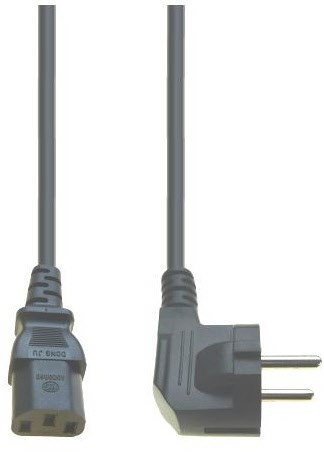 SW 14 Kaltgeräte-Kabel (2m) schwarz