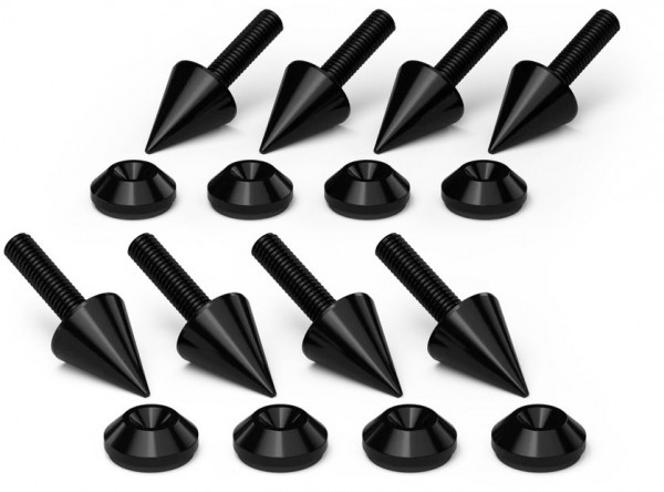 PQ1 Spike Set schwarz