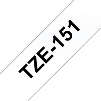 TZe 151 24mm (8m) Schriftband schwarz
