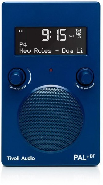 PAL+ BT Kofferradio mit DAB/DAB+ hochglanz blau