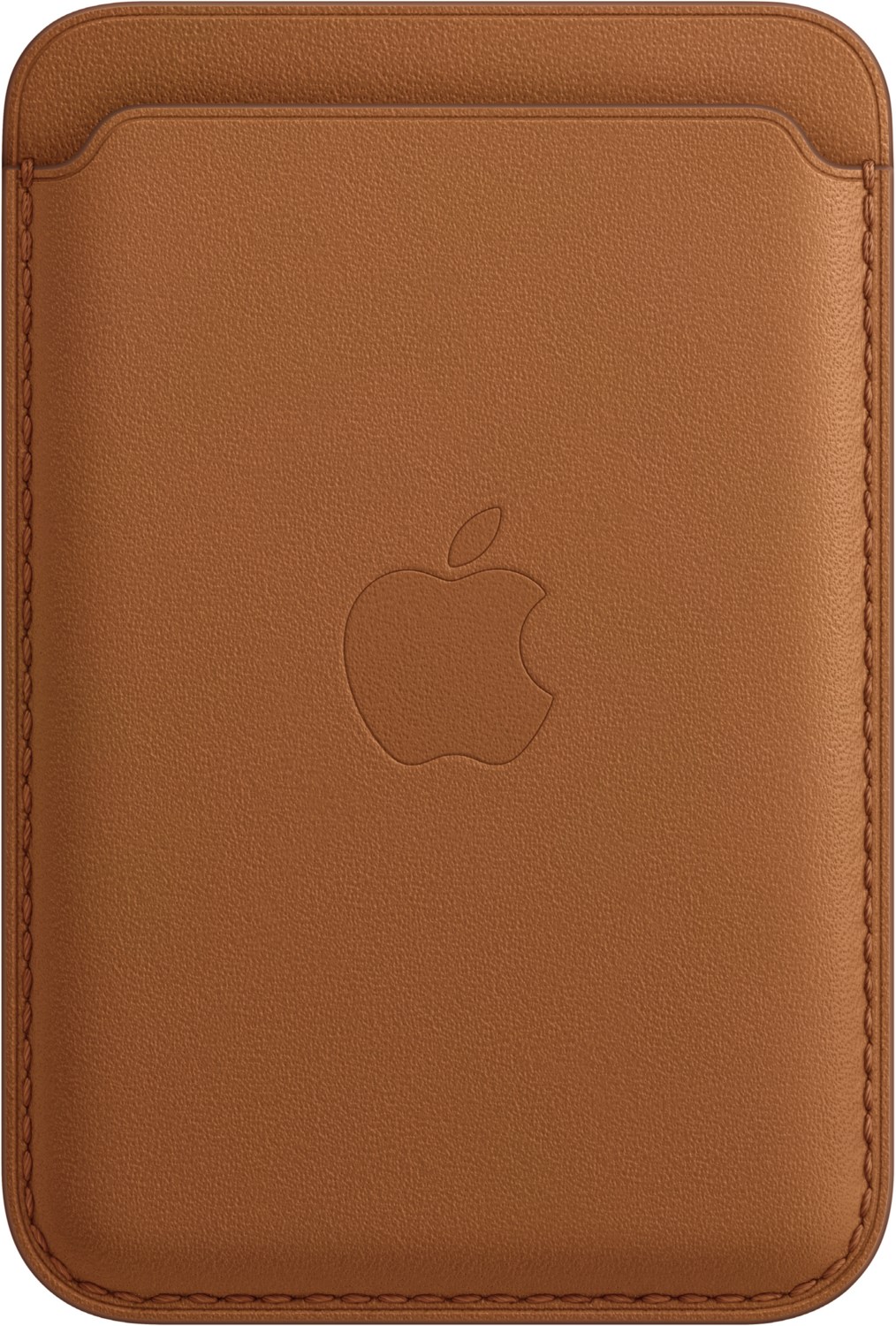 Image of Leder Wallet mit MagSafe sattelbraun