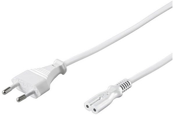 NKE 2,0 m Netzkabel weiß