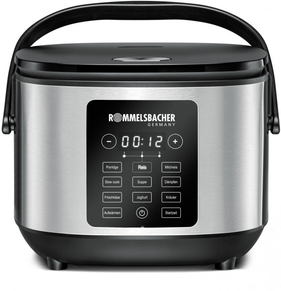 MRK 650 Reiskocher edelstahl/schwarz