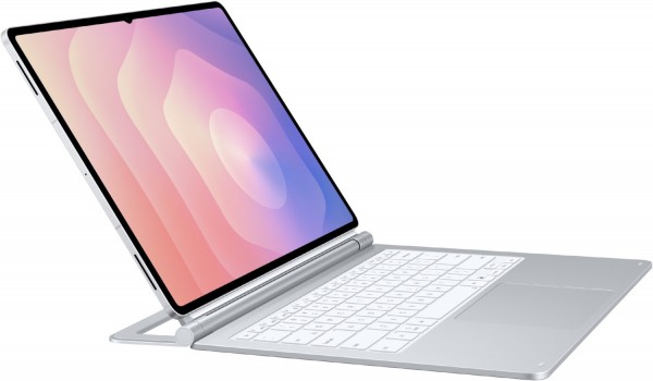 Pro Keyboard für Galaxy Tab S11 Ultra/S12 Ultra silber