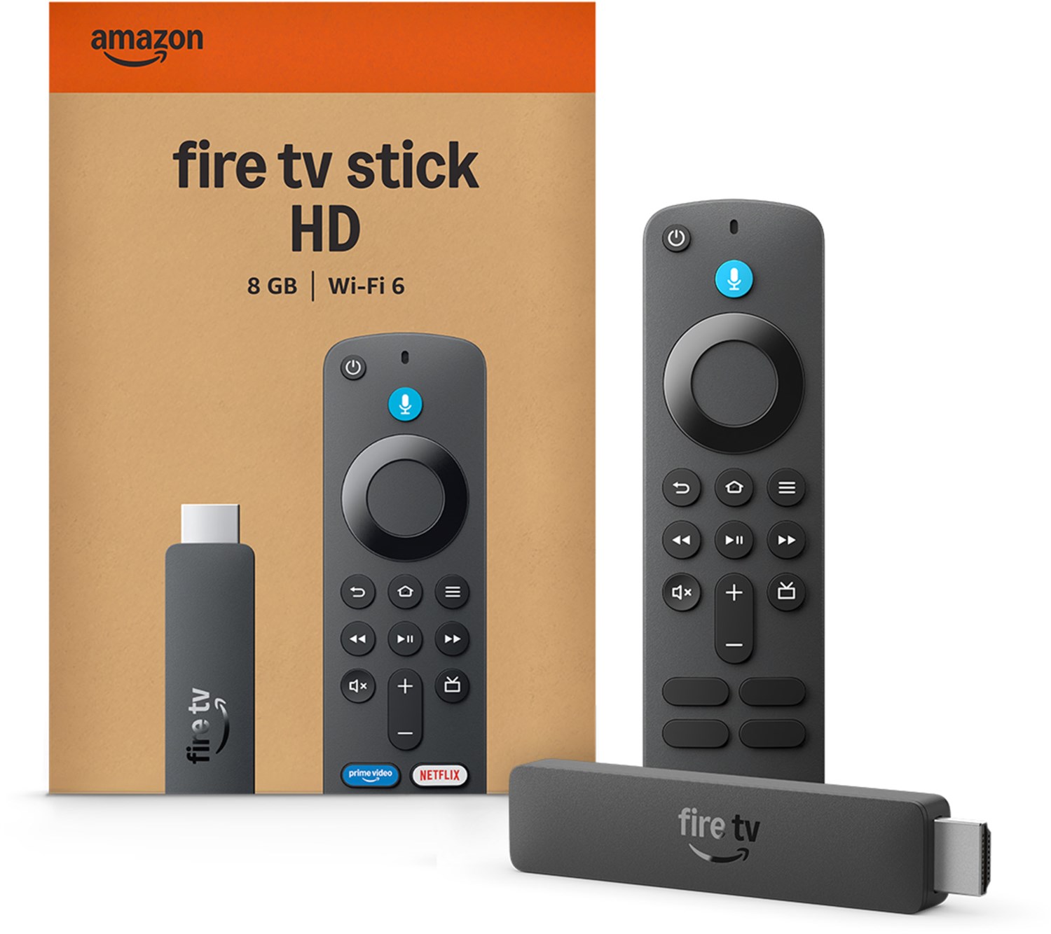 Fire TV Stick HD (2026) schwarz