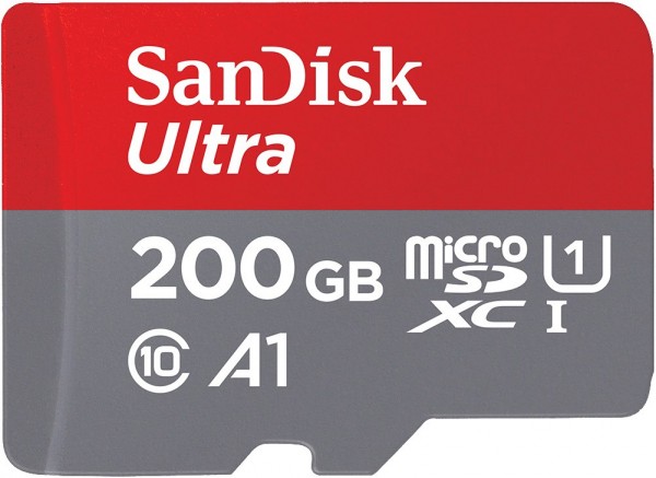 microSDXC Ultra (200GB) + Adapter Speicherkarte