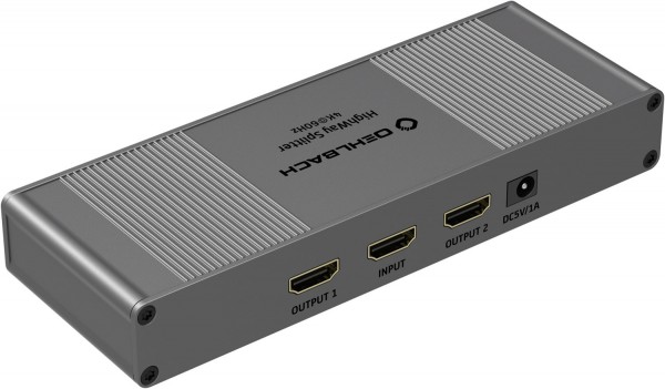 HighWay Splitter 4K silber