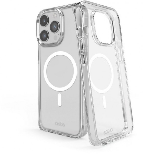 Light Mag Cover für iPhone 16 Pro transparent