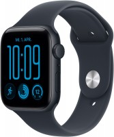 Apple Watch SE 3 (44mm) GPS Smartwatch Alu mit Sportarmband M/L mitternacht/navyblau