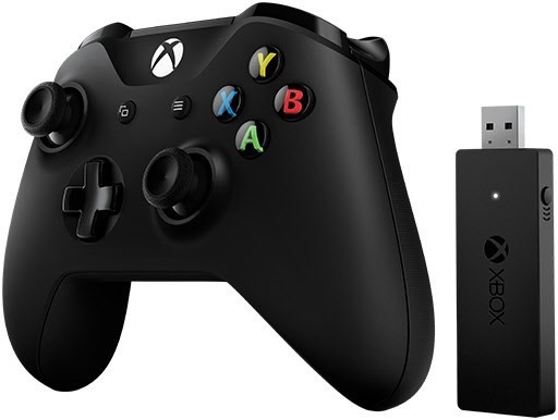 Xbox One S Wireless Controller inkl. Wireless Adapter für Windows