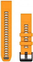 QuickFit Silikonarmband (22mm) spark orange/graphit