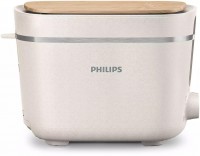 HD2640/10 Conscious Collection Kompakt-Toaster seidenweiß/matt