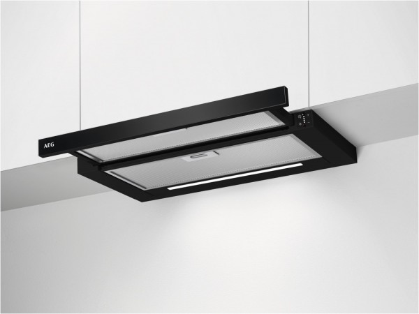 DPE5660B Flachschirm-Dunstabzugshaube schwarz
