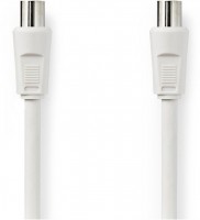 CSGP40200WT100 Koax-Kabel (10m) weiß IEC (Koax)-Stecker>IEC (Koax)-Stecker