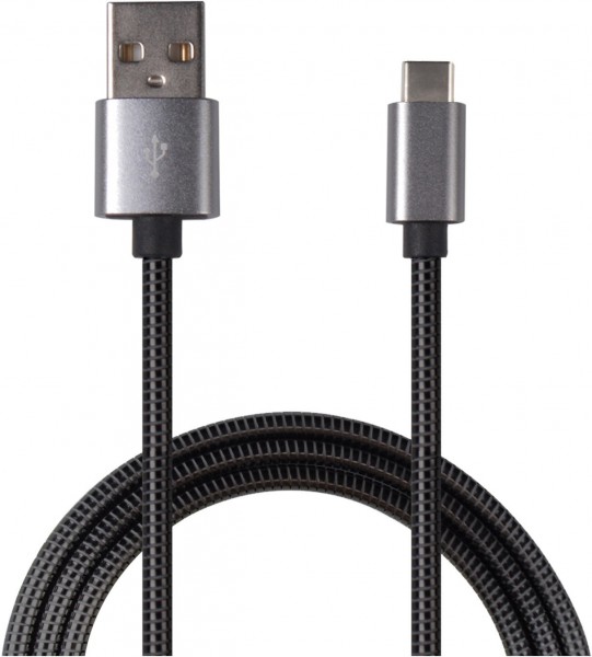 USB > USB 3.1 Type-C Luxury (1m) grau