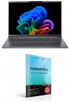 Aspire 16 AI (A16-61M-R194) 40,64 cm (16") Notebook steel gray inkl. Standard ENV (Attach)